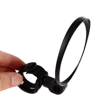 Load image into Gallery viewer, Rearview Mirror Bicycle Handlebar Mounted Convex Rear View Mirror Adjustable Rotatable Handlebar Mounted Plastic Reflector Handlebar For Mountain Road Bike Off Road Bike Fixed Gear Bike Handlebars Mirrors
