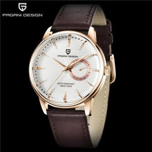Load image into Gallery viewer, New Simple Luxury Mens Quartz Watch Casual Leather Strap Design Waterproof Comfortable Wrist Watch For Men
