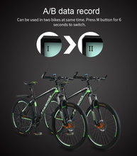 Load image into Gallery viewer, Waterproof Bicycle Computer Wireless And Wired MTB Bike Cycling Odometer Stopwatch Speedometer LED Digital Bicycles Computer Odometer Speedometer Max Distance Time For Trainer

