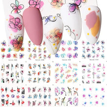 将图片加载到图库查看器，Gold 3D Nail Sticker Curve Stripe Lines Nails Stickers Gradient Adhesive Striping Tape Nail Foil Nail Art Stickers Decals Silver Strip Line Nail Decal Self-Adhesive 3D Wave Decal Decoration Metallic Curve Design Decoration for Women Girls
