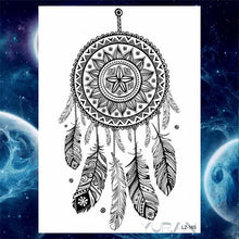 Load image into Gallery viewer, Luxury Colorful Flower Lavender Waterproof Temporary Tattoos Animals Arm Chest Tattoo Stickers Elegant Summer Style For Womens Mens
