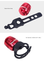 Load image into Gallery viewer, Bicycle Rear Light Bike Warning Lamp USB Charge Red White Light Color Safety Headlight Bike Tail Light Rechargeable Ultra Bright Bike Rear Light USB Rechargeable Bike LED Light
