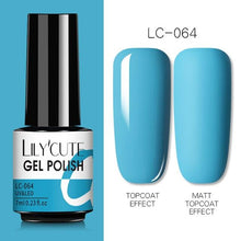 Load image into Gallery viewer, Stylish Blue Womens Nail Gel Polish Permanent UV Gel Popular High Quality Colorful Nail Polish Gel For Girls
