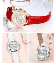 Load image into Gallery viewer, New Luxury White Women Watch Modern Sport Design Quartz Waterproof Wristwatch Business Style For Women
