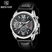 Load image into Gallery viewer, New Men Watch Top Sport Design Waterproof Men Quartz Military Wristwatch  Leather Strap Analog Men Watch
