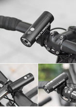 Load image into Gallery viewer, Bike Front Light Rainproof USB Rechargeable Bicycle Light Cycling Headlight LED Flashlight Bike USB Rechargeable Bicycle Light  Bicycle Front Headlight LED Bike Headlight Lamp 2000mAh
