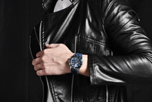 将图片加载到图库查看器，Black Multifunctional Sport Men Watches Luxury Quartz Watches Fashion Chronograph Stylish Elegant Comfortable Watch For Men
