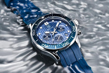 将图片加载到图库查看器，Black Multifunctional Sport Men Watches Luxury Quartz Watches Fashion Chronograph Stylish Elegant Comfortable Watch For Men
