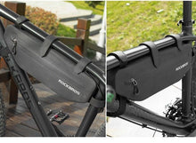 Load image into Gallery viewer, Cycling Bicycle Bags Top Tube Front Frame Bag Waterproof Road  Dirt-resistant Bike Accessories Bags  Bike Frame Bag Waterproof Bike Elegant Design Bag Bicycle Under Top Tube Bag Corner Pouch Storage Bag For Cycling Accessories
