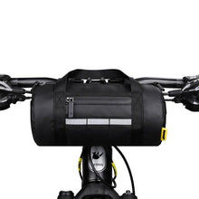 将图片加载到图库查看器，New Handlebar Bag Bicycle Bags Frame Pannier Bag Waterproof Multifunction Portable Shoulder Bag Bike Accessories Multifunction Bike Handlebar Bag Front Bicycle Frame Bag Waterproof Shoulder Bag Handbag Waist Bag
