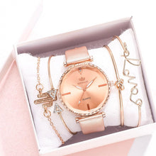 Load image into Gallery viewer, Elegant Style Fashion Womens Watch Luxury Leather Band Analog Quartz Wrist Watch Women Dress Leather Band Thin Minimalist Casual Simple Dress Analog Quartz Wristwatch
