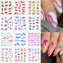将图片加载到图库查看器，Gold 3D Nail Sticker Curve Stripe Lines Nails Stickers Gradient Adhesive Striping Tape Nail Foil Nail Art Stickers Decals Silver Strip Line Nail Decal Self-Adhesive 3D Wave Decal Decoration Metallic Curve Design Decoration for Women Girls
