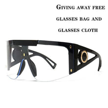 Load image into Gallery viewer, Polarized Lens Wear Over Prescription Glasses Fit Over Regular Glasses with 100% UV Protection Classic Male &amp; Ladies Fashionable Big Size Sunglasses With Protection Against Wind &amp; Sand Connected Sunglasses For Men &amp; Women
