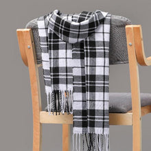 Load image into Gallery viewer, Fashion Winter Casual Classic Soft Plaid Popular Couple Lightweight Tartan Muffler Warm Scarf Cashmere Scarves Shawls Wraps Lightweight Women Warm Lattice Scarves Cashmere Hijab For Women
