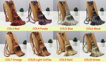 将图片加载到图库查看器，Home Decoration Polyester Tassel Tiebacks Curtain Holder Handmade Tassel Curtain Rope Holdback Window Drape Hanging Ball Tassels Curtains Buckle Sling Binding Lantern Tiebacks Handcrafted Braided Curtain Holdbacks Window Home Decor 55-90cm
