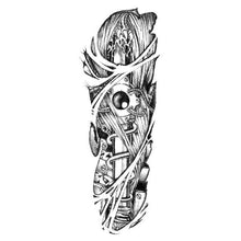 Load image into Gallery viewer, Large Colorful Tattoos For Men Waterproof Dragon Sticker Temporary Luxury Big 3D Tattoo Modern Design
