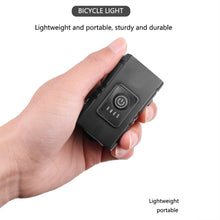 Load image into Gallery viewer, Smart Bicycle Front Light Set USB Rechargeable Front Light LED Headlight Bike Lamp Cycling Flash Light Powerful Rechargeable Bike Light For Night Riding Super Bright Bicycle Headlight For Cycling Road Mountain
