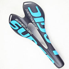 将图片加载到图库查看器，Full Carbon Fiber Bicycle Saddle Road Bike Carbon Saddle Seat Matt Bike Cushion Carbon Fiber Road Bike Saddle Cushion Lightweight Comfortable Bicycle Seat With PU Leather Cover For Road Bike And Mountain Bike
