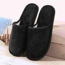 将图片加载到图库查看器，Women Home Slippers Autumn Winter Warm Furry Plush Shoes Indoor Bedroom Light EVA Couple Cotton Slipper House Memory Foam Slippers Furry Faux Fur Lined Bedroom Shoes
