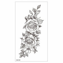 将图片加载到图库查看器，Big Tiger Lion Waterproof Temporary Sticker Tattoo Arm Legs Fake Tattoo Stickers For Adults Realistic Luxury Design For Mens Womens
