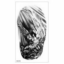 将图片加载到图库查看器，Big Tiger Lion Waterproof Temporary Sticker Tattoo Arm Legs Fake Tattoo Stickers For Adults Realistic Luxury Design For Mens Womens
