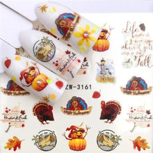 Load image into Gallery viewer, Nail Art Water Transfer Stickers Anime Mouse Animal Kid slider adhesive Watermark Decals Women Beauty Wedding Nails  Decal Self-Adhesive 3D Wave Design Decoration for Women Girls Art Stickers Decal Decoration Metallic Curve Strip Line Nail
