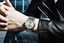 Load image into Gallery viewer, 2021 Fashion Luxury Leather Strap Casual Analog Watch Men Stainless Steel Wristwatch Waterproof Watches
