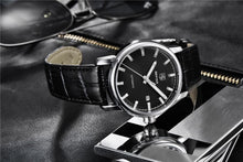Load image into Gallery viewer, 2021 Fashion Luxury Leather Strap Casual Analog Watch Men Stainless Steel Wristwatch Waterproof Watches
