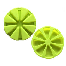 将图片加载到图库查看器，8 Cavity Silicone Cake Mold Baking Pastry Scone Pans Tools Cake Mould Oven Bread Pizza Bakeware Cake Mould Baking Molds Triangle Silicone Cake Mold Soap Mould Pizza Slices Scone Baking
