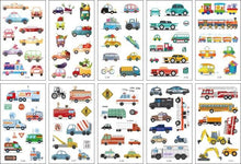 Load image into Gallery viewer, 10pcs Dinosaur Sticker Temporary Tatoo Waterproof Colorful Elegant Children Tattoos
