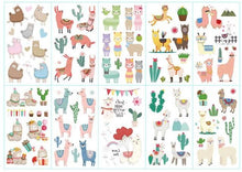 Load image into Gallery viewer, 10pcs Dinosaur Sticker Temporary Tatoo Waterproof Colorful Elegant Children Tattoos
