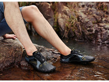 将图片加载到图库查看器，Summer Outdoor Mens Sports Water Shoes Non-Slip Beach Shoes Barefoot Upstream Shoes Quick-Dry Aqua Sock Barefoot For Beach Swim River Pool Lake Hiking Kayaking Surfing
