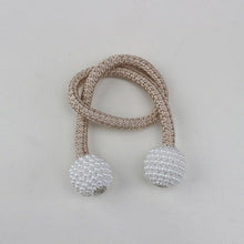 Load image into Gallery viewer, Magnets Curtains Clamps Curtain Holder Pompom Tieback Magnetic Clips Hanging Balls Tie Back Home Decoration Accessories Magnetic Curtain Tiebacks European Style Decorative Curtain Drape Tie With Strong Magnetic For Home And Office Decoration
