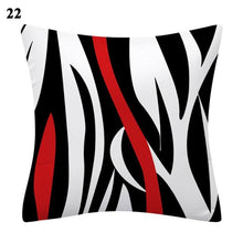 Load image into Gallery viewer, Red Abstract Cushion Cover Geometric Pillow Cases Sofa Decorative Modern Abstract Painting Pillow Case Beautiful Cushion Covers  Fashion Pillowcase Pillow Cover
