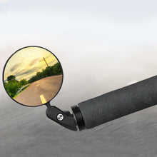Load image into Gallery viewer, Adjustable 360 Rotation Bike Rearview Mirror Safety Cycling Wide Angle Rear View Bicycle Handlebar Mirrors For 18-22MM Grips Bike Mirror Bicycle Handlebar Rearview Mirrors HD Safety Rear View Mirror Convex Mirror With 360˚Adjustable
