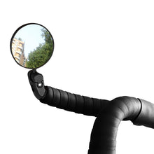 Load image into Gallery viewer, Adjustable 360 Rotation Bike Rearview Mirror Safety Cycling Wide Angle Rear View Bicycle Handlebar Mirrors For 18-22MM Grips Bike Mirror Bicycle Handlebar Rearview Mirrors HD Safety Rear View Mirror Convex Mirror With 360˚Adjustable
