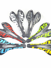 将图片加载到图库查看器，Full Carbon Fiber Bicycle Saddle Road Bike Carbon Saddle Seat Matt Bike Cushion Carbon Fiber Road Bike Saddle Cushion Lightweight Comfortable Bicycle Seat With PU Leather Cover For Road Bike And Mountain Bike
