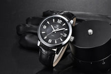 Load image into Gallery viewer, Sports Luxury Watches For Men Quartz Blue Watch Fashion Leather Strap Casual Mens Wrist Watch
