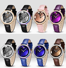 将图片加载到图库查看器，New Fashion Women's Watches Casual Sport Leather Strap Waterproof Analog Quartz Watch
