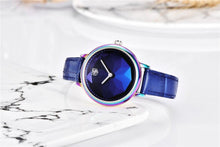 将图片加载到图库查看器，New Fashion Women's Watches Casual Sport Leather Strap Waterproof Analog Quartz Watch
