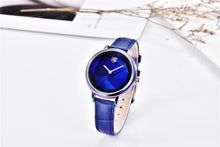 将图片加载到图库查看器，New Fashion Women's Watches Casual Sport Leather Strap Waterproof Analog Quartz Watch
