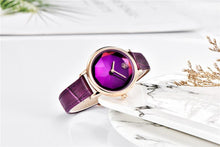 将图片加载到图库查看器，New Fashion Women's Watches Casual Sport Leather Strap Waterproof Analog Quartz Watch
