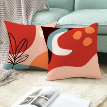 Load image into Gallery viewer, Abstract Line Drawing Cushion Case Modern Abstract Painting Pillow Case Beautiful Art Cushion Covers Art Sofa Pillows Case Livingroom Decorative Pillow 45x45CM
