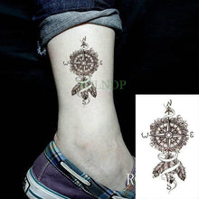 Load image into Gallery viewer, Elegant Black Music Notes Waterproof Sticker Tattoos Temporary Chest Shoulder Tattoos For Men Women
