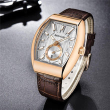 Load image into Gallery viewer, New Quartz Business Mens Luxury Watch Classic Retro Rectangle Analog Waterproof Fashion Leather Strap Wrist Watch
