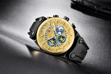 Load image into Gallery viewer, Business Mens Fashion Watches Quartz Silicone Sport Multifunction Watch Men Luxury Waterproof Luminous Hands
