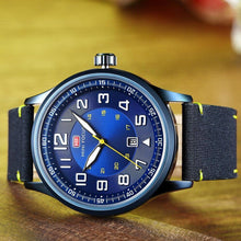 Load image into Gallery viewer, Casual Sport Mens Watch Luxury Green Round Design Waterproof Analog Quartz Classic Fashion Wrist Watch
