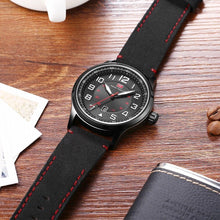 Load image into Gallery viewer, Casual Sport Mens Watch Luxury Green Round Design Waterproof Analog Quartz Classic Fashion Wrist Watch
