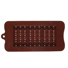 将图片加载到图库查看器，New Silicone Chocolate Mold Triangular Baking Tools Non-Stick Silicone Cake Mould Jelly Candy 3D Molds Kitchen Accessories Break Apart Chocolate Molds Silicone Deep Candy Bar Molds Silicone Shapes
