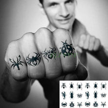将图片加载到图库查看器，Luxury Different Waterproof Temporary Tattoo Sticker Snake Flower Fake Tattoo Body Art Adult Fashion Stickers For Womens Mens

